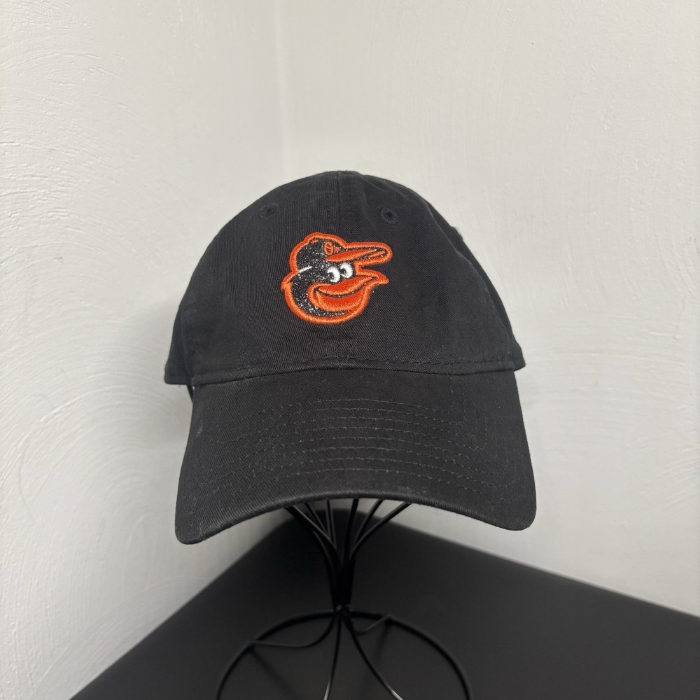 Orioles New Era Women's Baseball Cap Hat Black Glitter‎ Adjustable MLB Baltimore